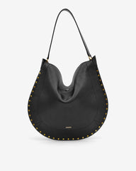 OSKAN HOBO SOFT BAG IN GRAINED LEATHER