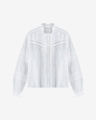 metina cotton voile top