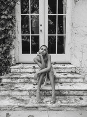 Pink Faux Wrap Bow Detail Flowy Mini Dress